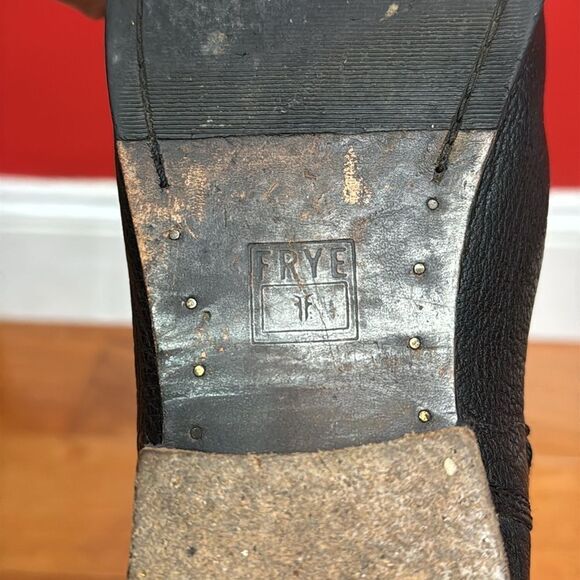 Frye Frye 3474163 Molly Gore Elastic Back Tall Riding Leather Boots Size 8B - Picture 9 of 12